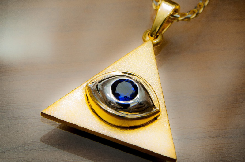 ดวงตา illuminati bluesapphire eye of evidence egypt 